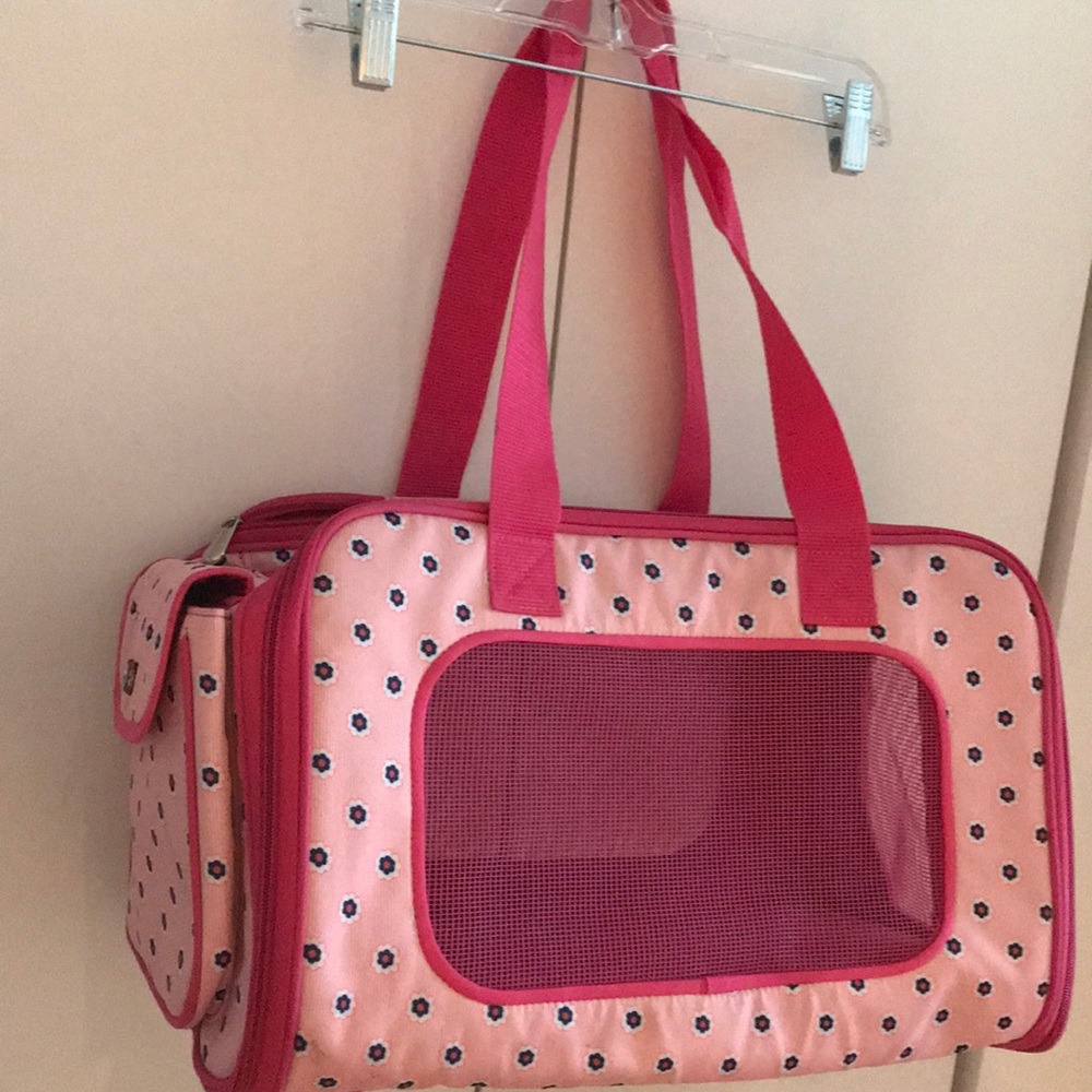 Small Dog Carrier Pink
